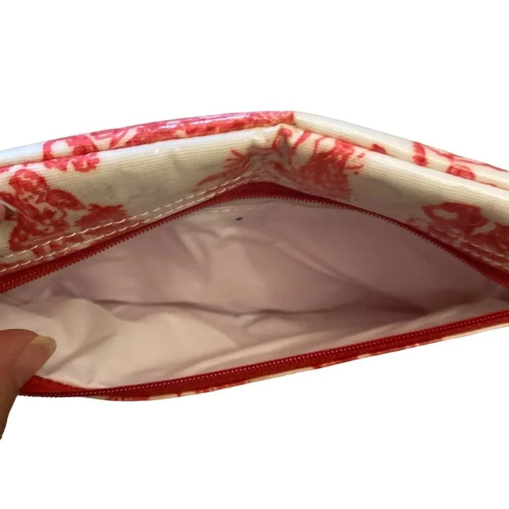 Cherubs & flora 18th century printed designs cosmetic‎ essentials pouch OS